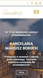 Mobile Screenshot of mariuszboruch.pl